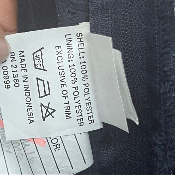 Mori Lee | Navy Blue Formal One Strap Dress Sz 13/14 - Picture 9 of 11